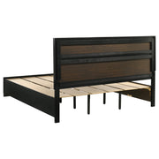 Miranda 4-piece Eastern King Bedroom Set Black - 206361KE-S4