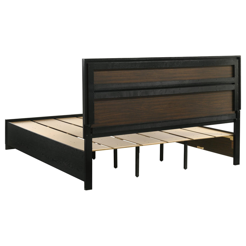 Miranda 4-piece Eastern King Bedroom Set Black - 206361KE-S4