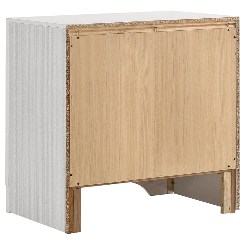 Miranda 4-piece Eastern King Bedroom Set White - 205111KE-S4