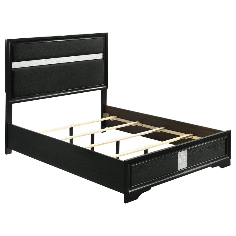Miranda 4-piece Full Bedroom Set Black - 206360F-S4