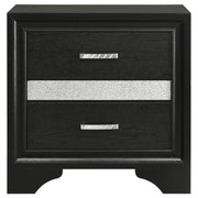 Miranda 4-piece Full Bedroom Set Black - 206360F-S4