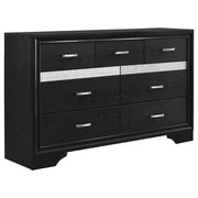 Miranda 4-piece Full Bedroom Set Black - 206360F-S4