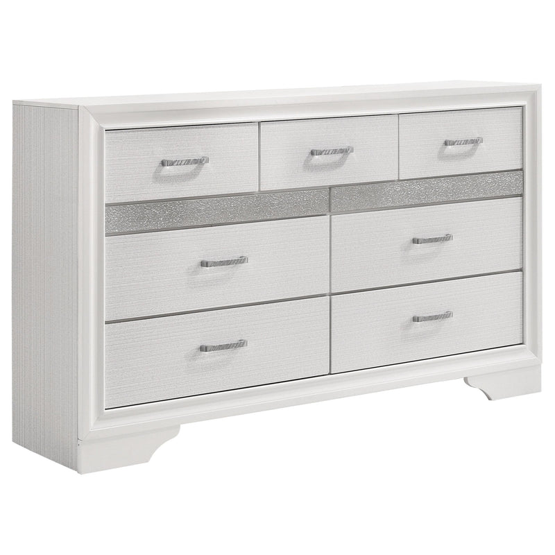 Miranda 4-piece Full Bedroom Set White - 205110F-S4