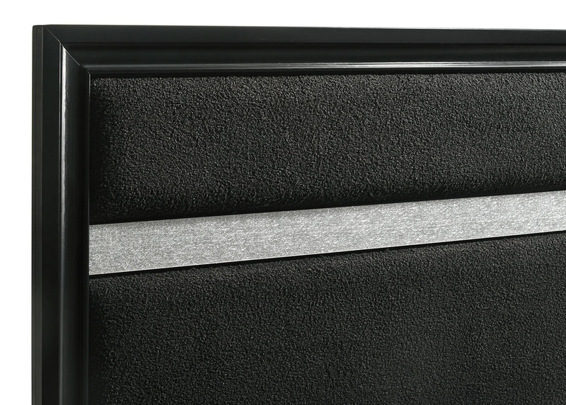 Miranda 4-piece Queen Bedroom Set Black - 206360Q-S4