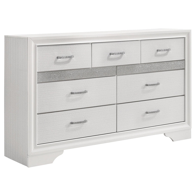 Miranda 4-piece Queen Bedroom Set White - 205111Q-S4