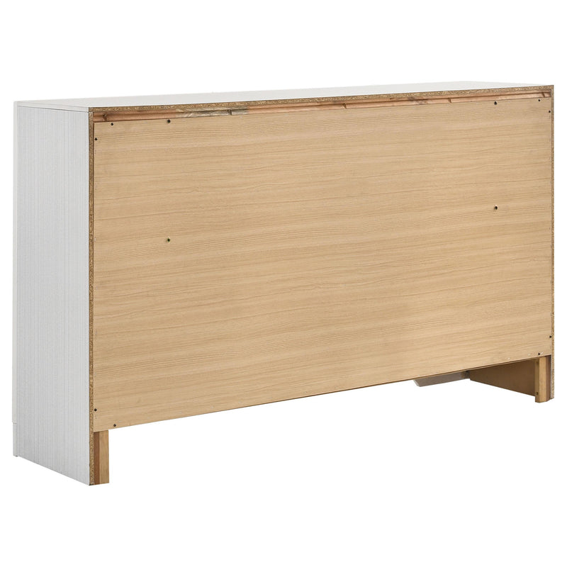Miranda 4-piece Queen Bedroom Set White - 205111Q-S4