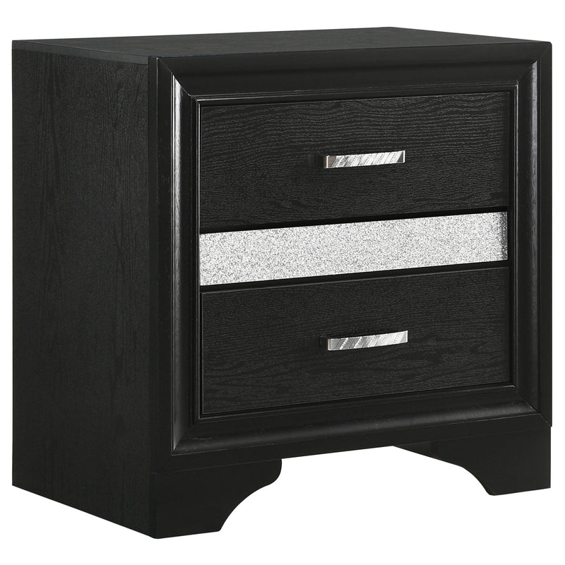 Miranda 4-piece Twin Bedroom Set Black - 206361T-S4