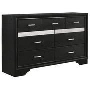Miranda 5-piece Eastern King Bedroom Set Black - 206361KE-S5