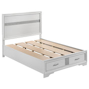 Miranda 5-piece Full Bedroom Set White - 205111F-S5