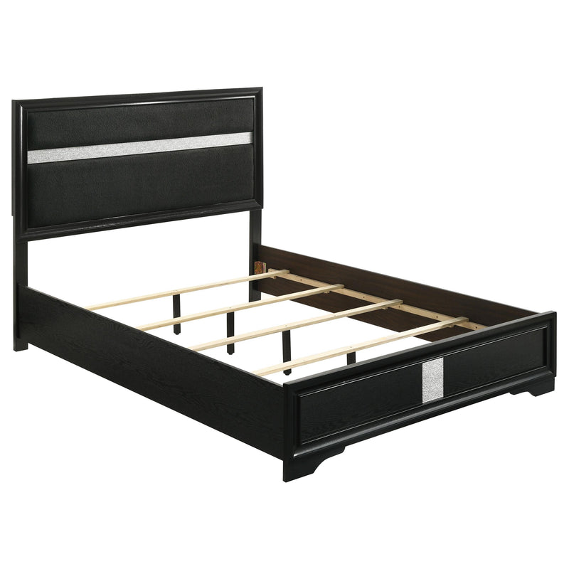 Miranda 5-piece Queen Bedroom Set Black - 206360Q-S5