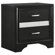 Miranda 5-piece Twin Bedroom Set Black - 206360T-S5