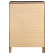 Miranda 6-drawer Bedroom Chest Black - 206365