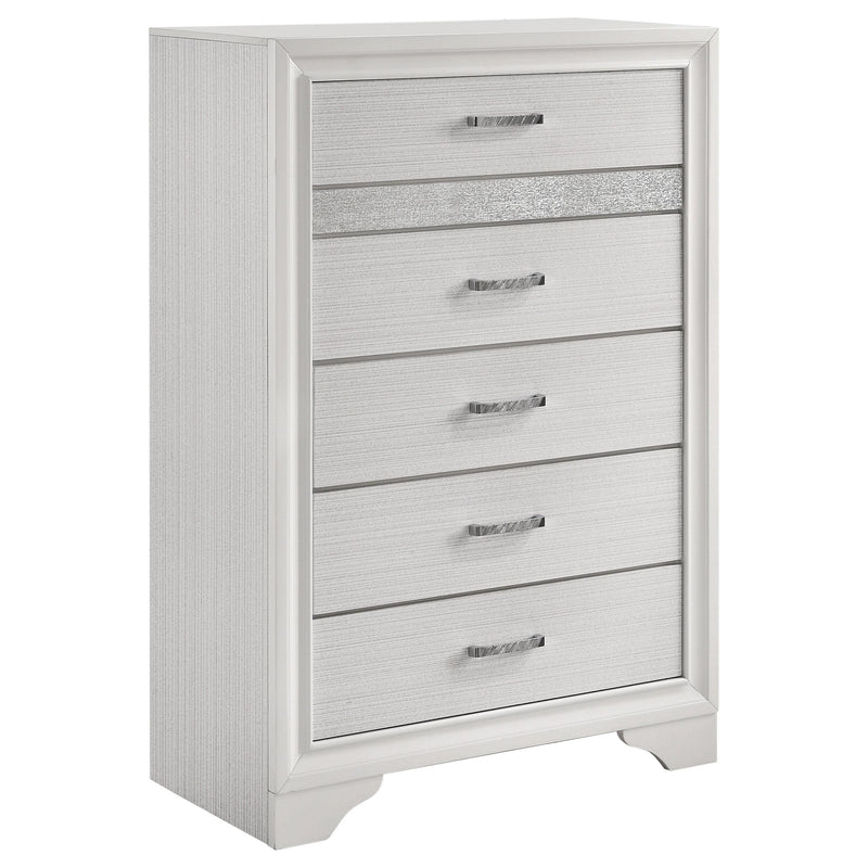 Miranda 6-drawer Bedroom Chest White - 205115