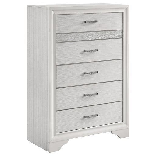 Miranda 6-drawer Bedroom Chest White - 205115