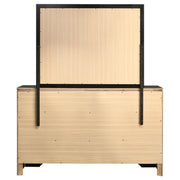 Miranda 7-drawer Dresser with Mirror Black - 206363M