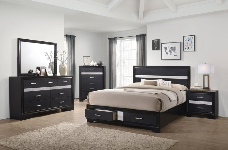 Miranda 9-drawer Dresser Black - 206363