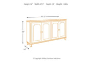 Mirimyn Antique White Accent Cabinet - Gate FurnitureCabinet