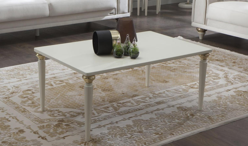 Mistral Coffee Table (Opak White) 1 Piece - Gate FurnitureCoffee Table