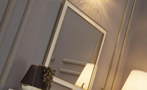 Mistral Dresser Mirror Opak White) 1 Piece - Gate FurnitureMirror