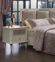 Mistral Nightstand (Opak White) 3 Pieces - Gate FurnitureNightstand