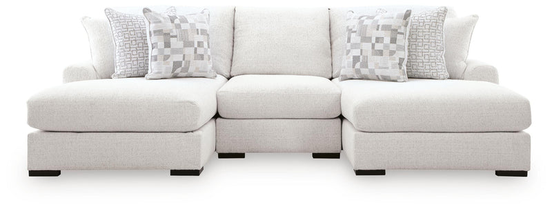 Misty-Lakes Chalk 3-Piece Double Chaise Sectional - PC66906S7