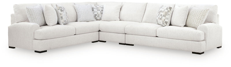 Misty-Lakes Chalk 4-Piece Sectional - PC66906S5