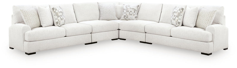 Misty-Lakes Chalk 5-Piece Sectional - PC66906S6