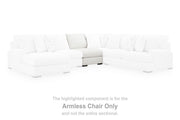 Misty-Lakes Chalk Armless Chair - PC6690646