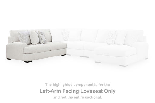 Misty-Lakes Chalk Left-Arm Facing Loveseat - PC6690655
