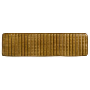 Misty Leather Upholstered Dining Bench Antique Camel - 110643