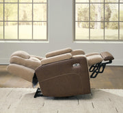 Mixed Motion Brownstone Power Recliner - PC8350413