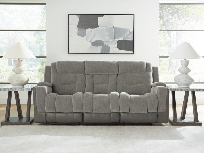 Mixed Motion Shadow Power Reclining Sofa - PC8350515