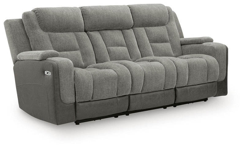 Mixed Motion Shadow Power Reclining Sofa - PC8350515