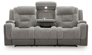 Mixed Motion Shadow Power Reclining Sofa - PC8350515