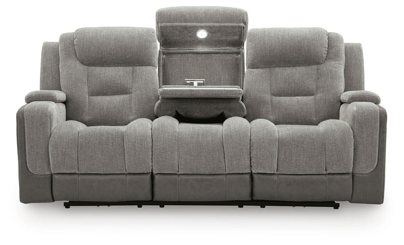 Mixed Motion Shadow Power Reclining Sofa - PC8350515