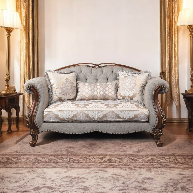 Miyeon Loveseat W/3 Pillows - 55366