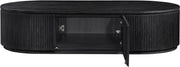 Moana Solid Wood Storage Coffee Table in Black - 99086Black-CT