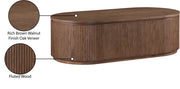Moana Solid Wood Storage Coffee Table in Brown - 99085Brown-CT