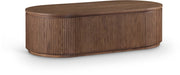 Moana Solid Wood Storage Coffee Table in Brown - 99085Brown-CT