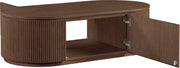 Moana Solid Wood Storage Coffee Table in Brown - 99085Brown-CT