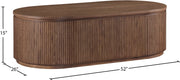 Moana Solid Wood Storage Coffee Table in Brown - 99085Brown-CT