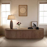 Moana Solid Wood Storage Coffee Table in Brown - 99086Brown-CT
