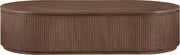 Moana Solid Wood Storage Coffee Table in Brown - 99086Brown-CT