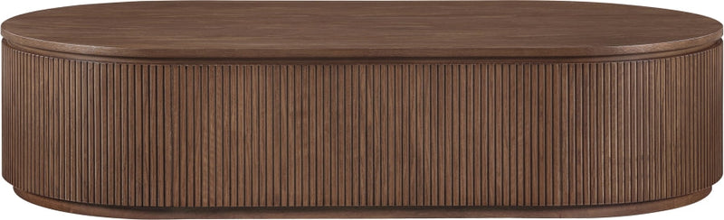 Moana Solid Wood Storage Coffee Table in Brown - 99086Brown-CT