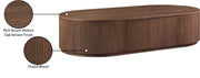 Moana Solid Wood Storage Coffee Table in Brown - 99086Brown-CT