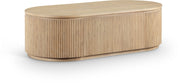 Moana Solid Wood Storage Coffee Table in Natural - 99085Oak-CT