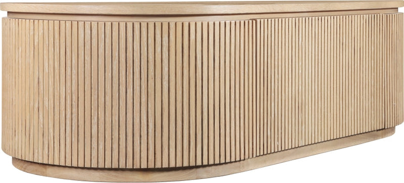 Moana Solid Wood Storage Coffee Table in Natural - 99085Oak-CT