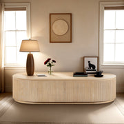 Moana Solid Wood Storage Coffee Table in Natural - 99086Oak-CT