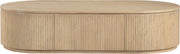 Moana Solid Wood Storage Coffee Table in Natural - 99086Oak-CT