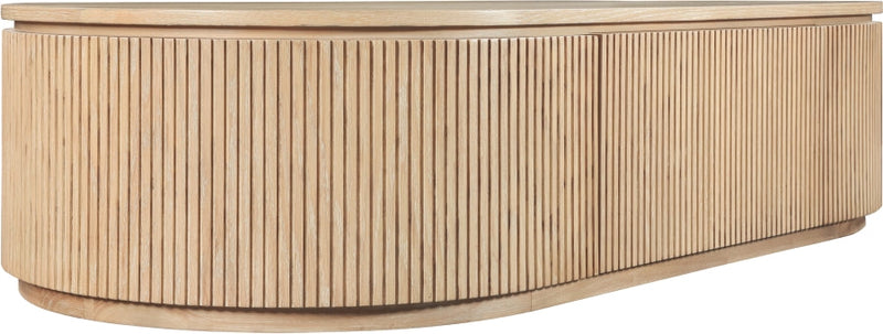 Moana Solid Wood Storage Coffee Table in Natural - 99086Oak-CT